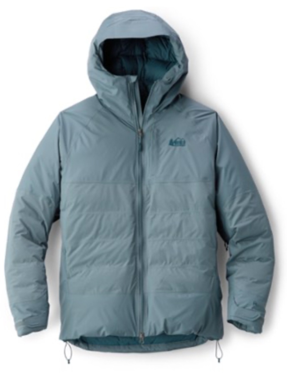 REI Co-op Stormhenge 850 Down Waterproof Windproof Jacket GRANITE PEAK BLUE XL